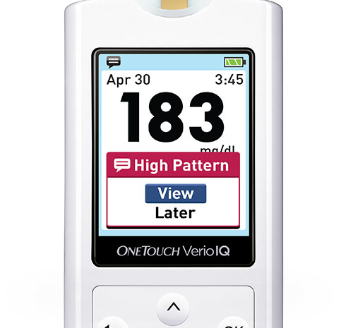 blood solution test glucose Verio OneTouch®  Blood Glucose  Meter IQ OneTouch