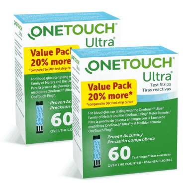 OneTouch Ultra® Blood Test Strips | OneTouch® Glucose 
