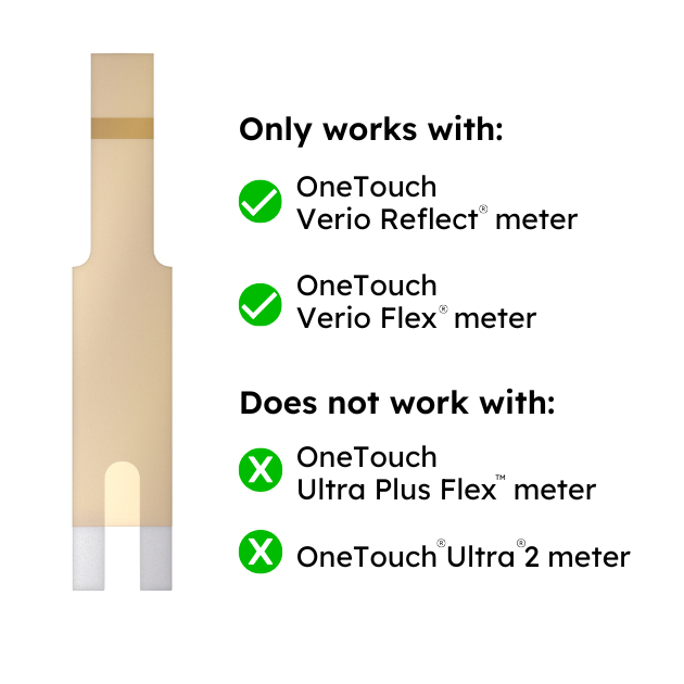 OneTouch Verio Test Strips 100ct