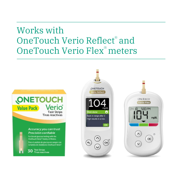 OneTouch Verio® test strips, Blood Glucose Test Strips
